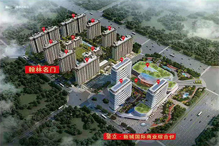 华龙西苑2室2厅1卫83m2精装修