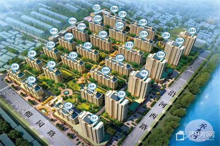 城东阳光绿城2室2厅1卫94m2精装修